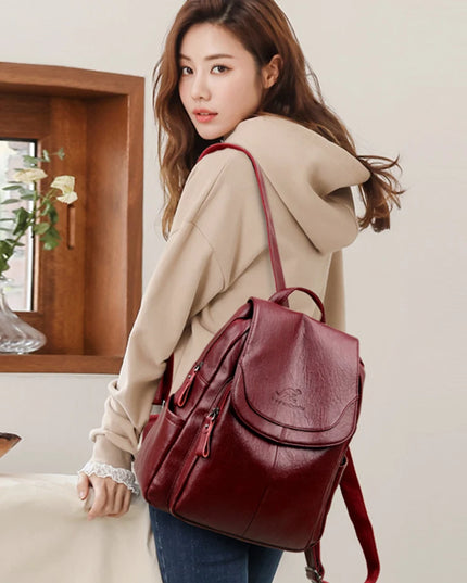 Vintage Lederrucksack für Damen – Dein stilvoller Begleiter