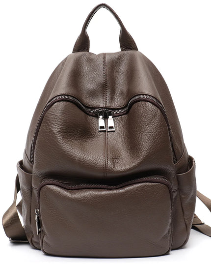 Weicher Lederrucksack für Damen & Herren – Vielseitig für Alltag & Reise