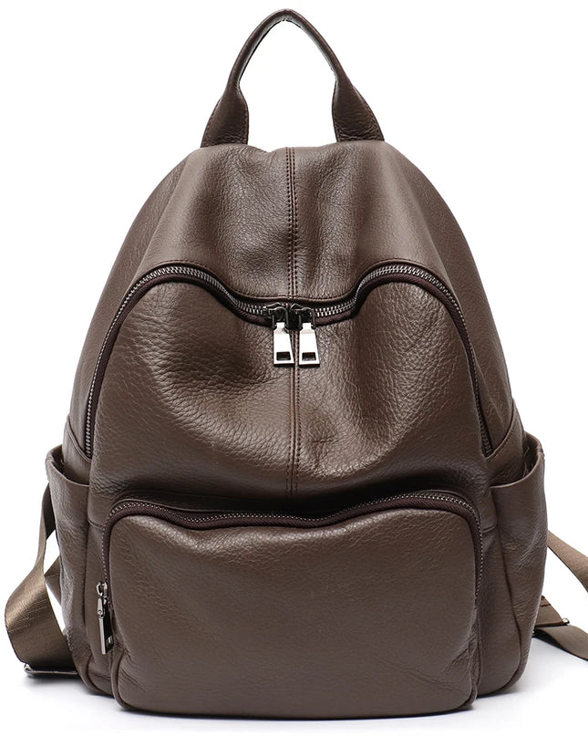 Weicher Lederrucksack für Damen & Herren – Vielseitig für Alltag & Reise