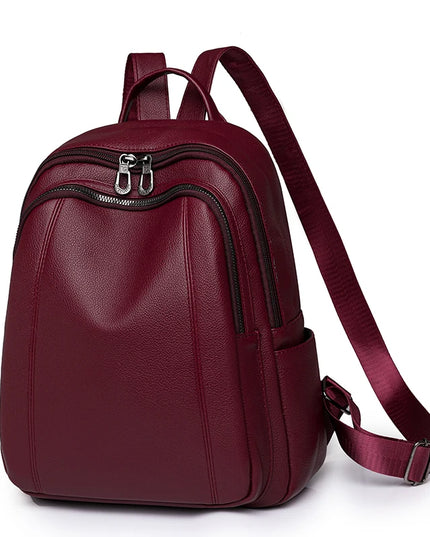 Vintage Lederrucksack Damen – Groß & Praktisch für Alltag & Reise
