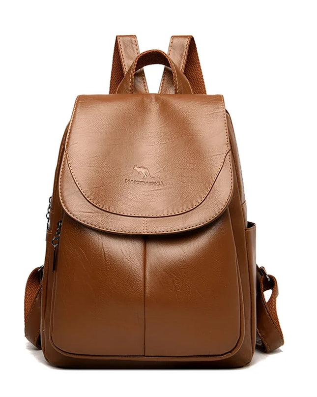 Damen Lederrucksack im Vintage-Stil – Dein Begleiter für jeden Tag