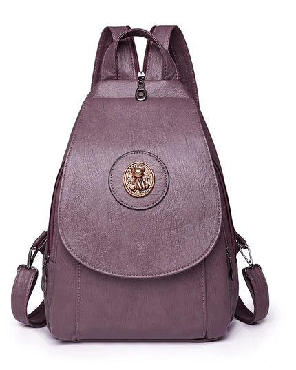 Kleiner Leder Rucksack Damen – Vielseitiger Begleiter im Vintage-Stil