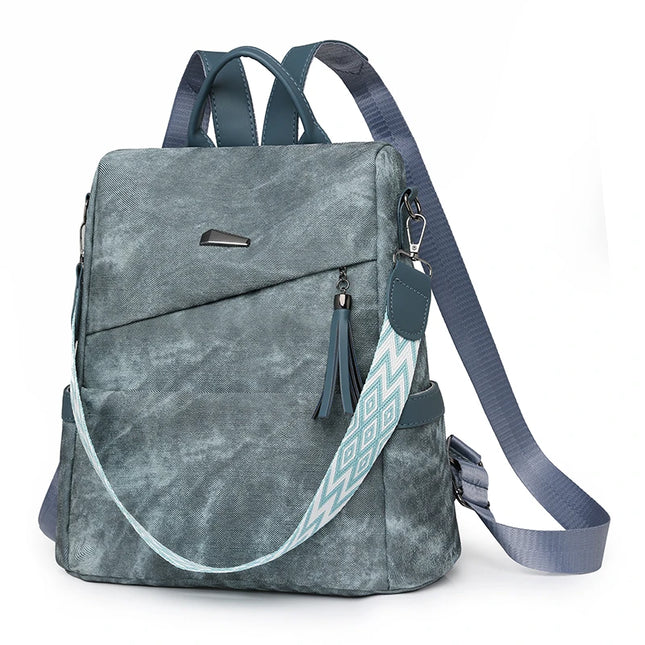 Damen Leder Rucksack – Stilvoller Daypack für Alltag & Schule