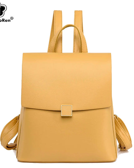 Lederrucksack für Damen: Stilvoll, geräumig & vielseitig