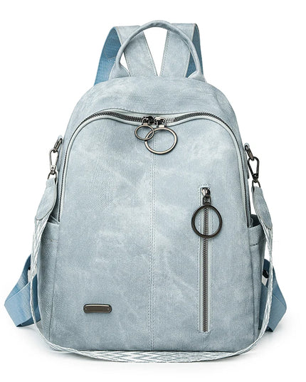 Eleganter Leder Rucksack für Damen – Dein Begleiter für Alltag & Schule