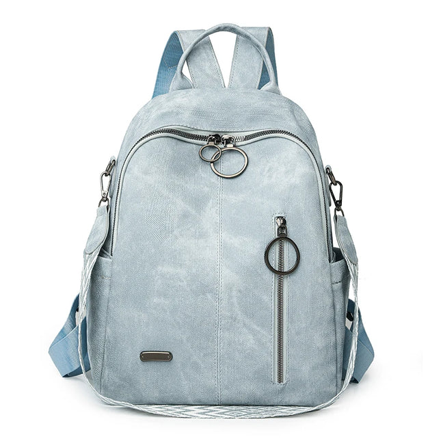 Eleganter Leder Rucksack für Damen – Dein Begleiter für Alltag & Schule