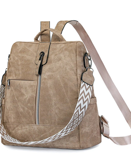 Leichter Damen Lederrucksack – Anti-Diebstahl & Elegant
