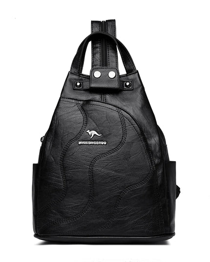 Lederrucksack für Damen – Dein Begleiter für Reise & Schule