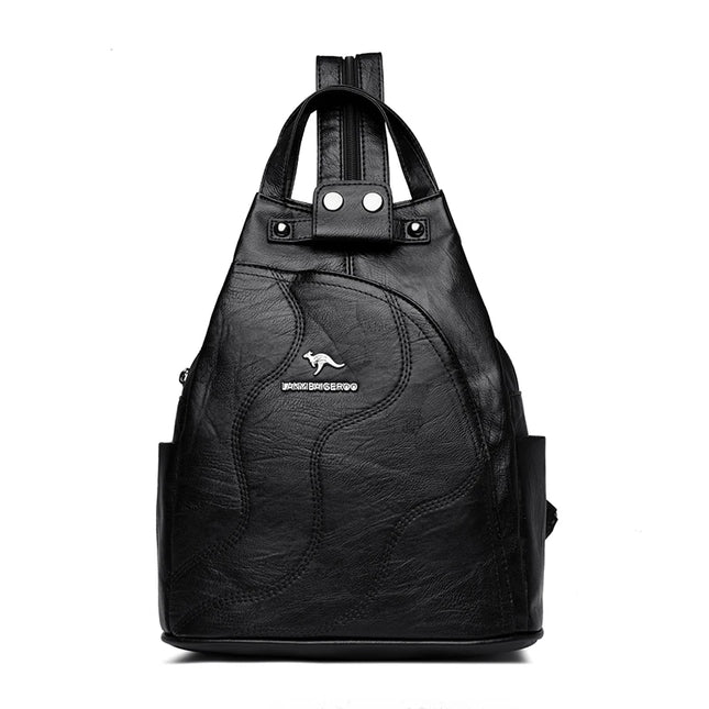 Lederrucksack für Damen – Dein Begleiter für Reise & Schule