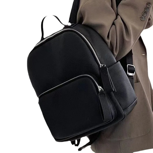 Eleganter Leder Rucksack für Damen – Stilvoll & Praktisch
