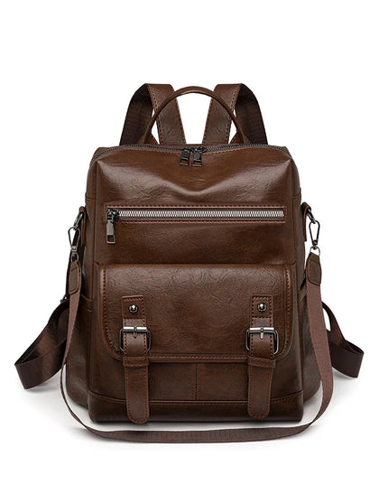 Retro Lederrucksack Damen – Stylisch, weich & vielseitig für Alltag & Reise