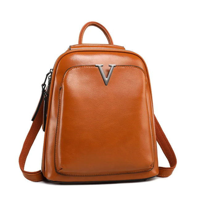 Lederrucksack Damen: Daypack & Umhängetasche aus Echtleder