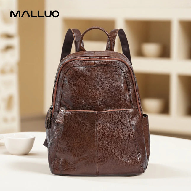 Damen Leder Rucksack für Alltag & Reise