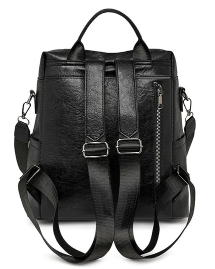 Dein Retro Lederrucksack für Damen: Weich, geräumig & funktional