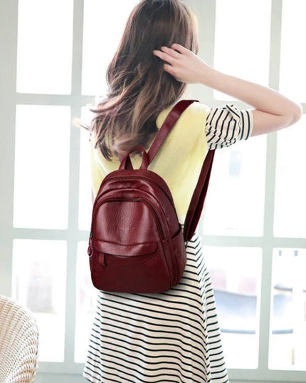 Damen Lederrucksack – Groß, lässig & ideal für den Alltag