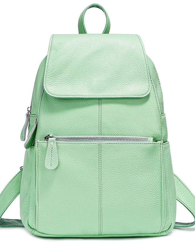 Eleganter Damen Lederrucksack: Viel Platz & sicher unterwegs