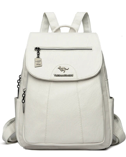Vintage Leder Rucksack Damen – Weich & Vielseitig für Alltag & Reise