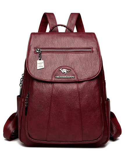 Vintage Lederrucksack für Damen – Weich, vielseitig & in 5 Farben