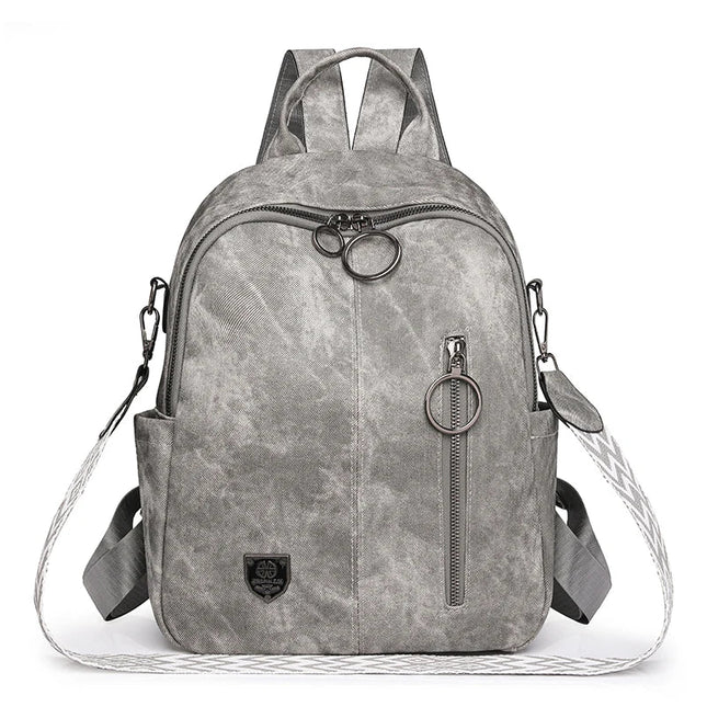 Retro Lederrucksack Damen – Vielseitig, Geräumig & Stylisch Neu