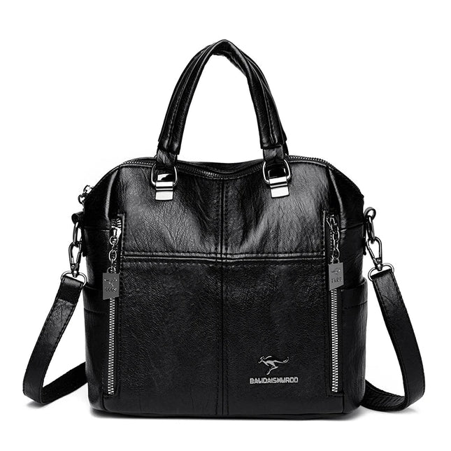 Vielseitiger Leder Rucksack für Damen – Dein Begleiter für Alltag & Reise