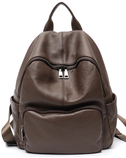 Weicher Lederrucksack für Damen & Herren – Vielseitig für Alltag & Reise