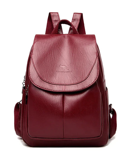 Vintage Lederrucksack für Damen – Dein Begleiter für Alltag & Reise