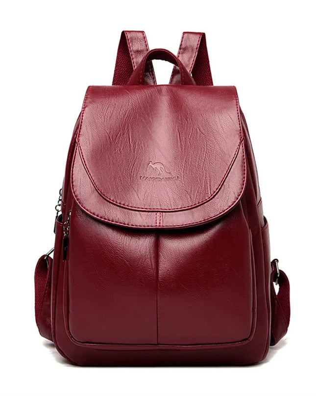 Vintage Lederrucksack für Damen – Dein Begleiter für Alltag & Reise