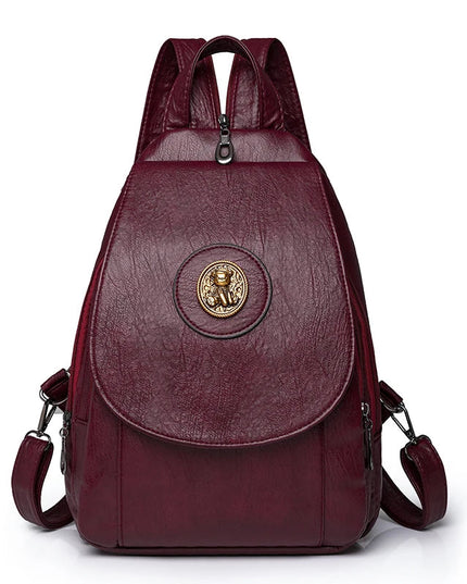 Kleiner Leder Rucksack Damen: Weich, retro & vielseitig für jeden Tag