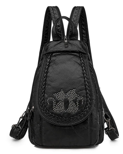 Kleiner Lederrucksack Damen – Weicher Rucksack für Reisen & Alltag