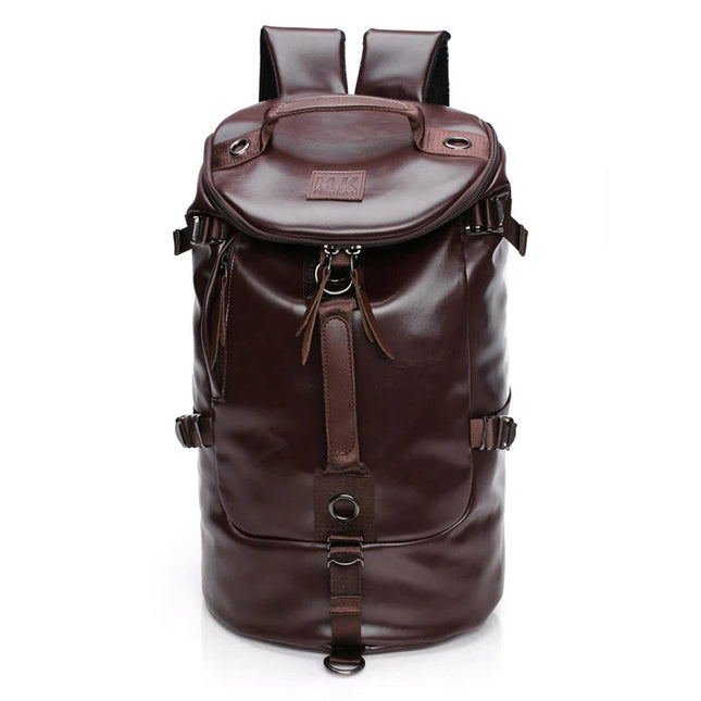 Vintage Lederrucksack Schwarz für Herren – Dein Begleiter im Alltag