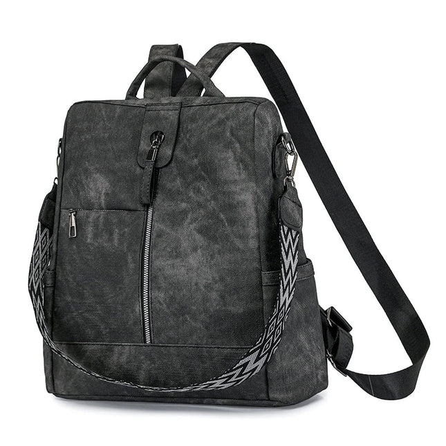 Damen Leder Rucksack – Leicht & Diebstahlsicher für Alltag & Reise