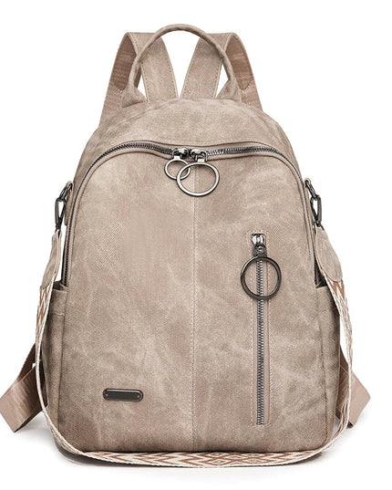 Eleganter Damen Leder Rucksack – Vielseitiger Daypack für Frauen
