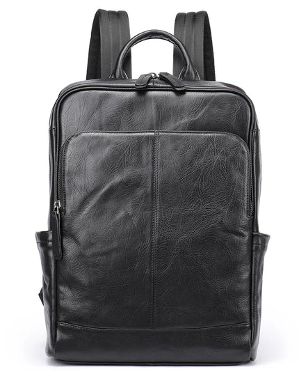 Lederrucksack für Herren – 14 Zoll Laptop & Business
