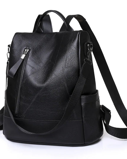 Vintage Lederrucksack für Damen & Teenager – Schule & Reise