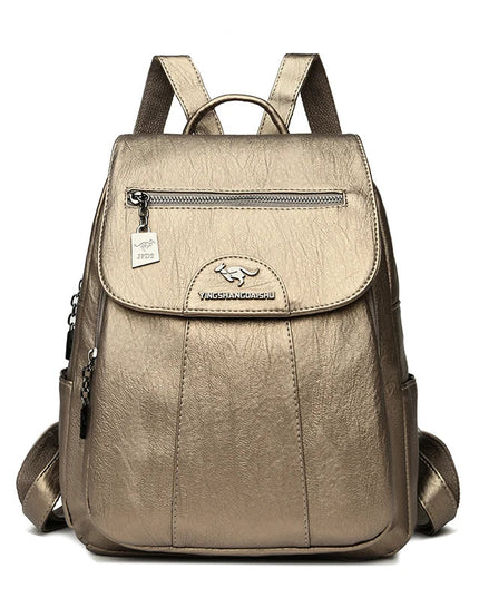Damen Leder Rucksack Vintage – Weich & Vielseitig für Alltag & Reise