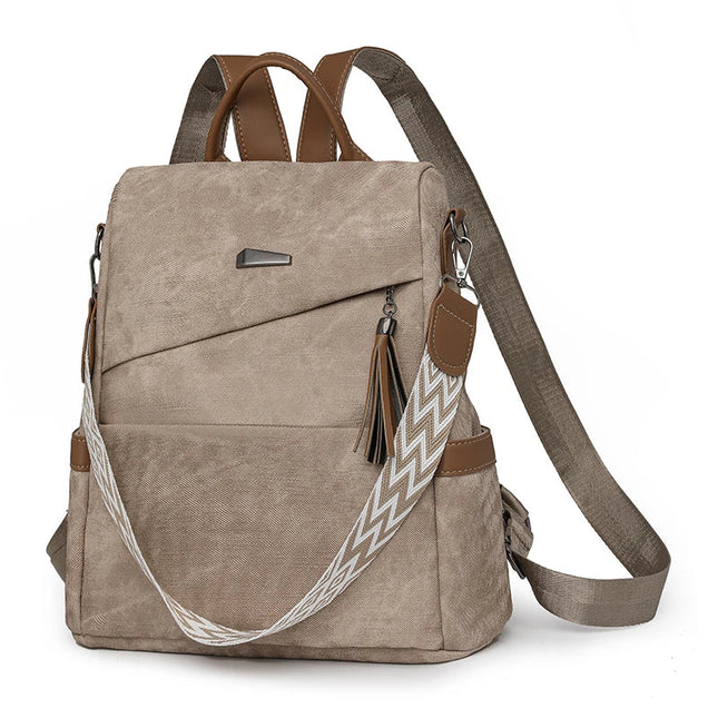 Leder Rucksack Damen – Stilvoller Tagesrucksack für Schule & Freizeit