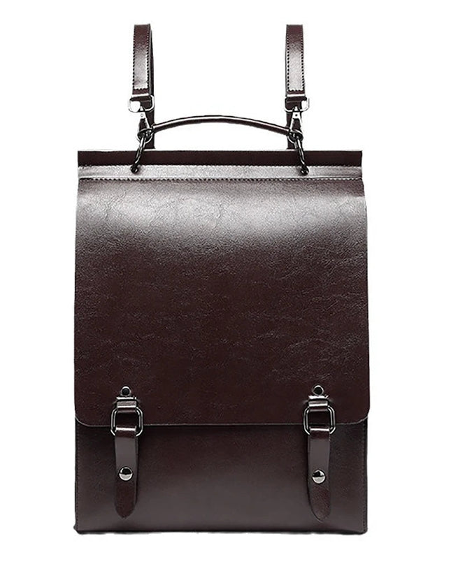 Damen Leder Rucksack – Vielseitige Umhängetasche & Laptop Daypack