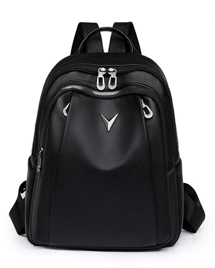 Vintage Leder Rucksack Damen – Geräumig für Alltag & Reise