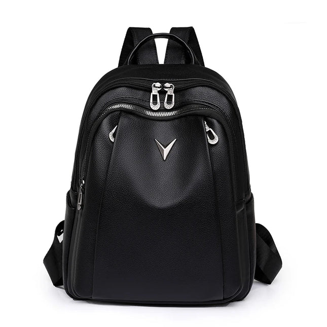 Vintage Leder Rucksack Damen – Geräumig für Alltag & Reise