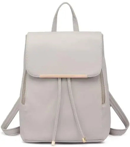 Miss Lulu Rolltop Rucksack in Lederoptik – Dein stilvoller Alltags-Begleiter