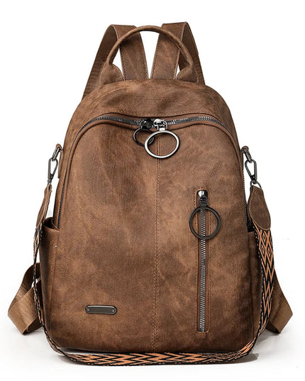 Damen Leder Rucksack – Stilvoller Begleiter für Alltag & Uni