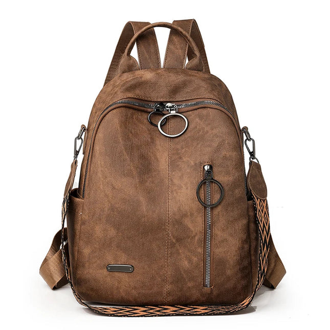 Damen Leder Rucksack – Stilvoller Begleiter für Alltag & Uni