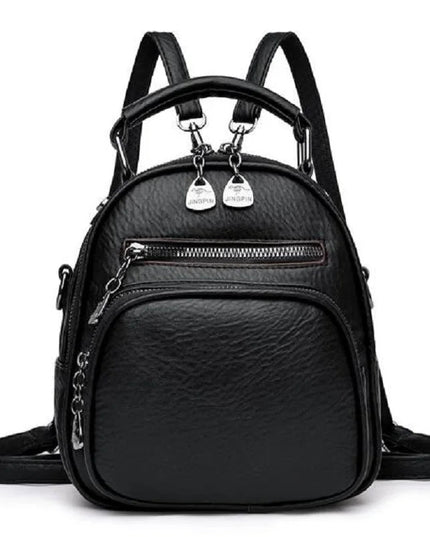Kleiner weicher Leder Rucksack Damen – vielseitige Schultertasche