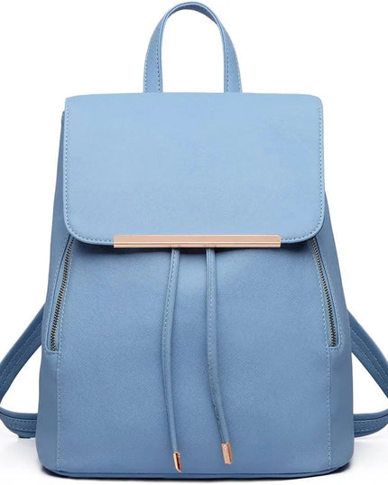 Miss Lulu Rolltop Rucksack – Dein stylischer Lederrucksack für Stadt & Schule