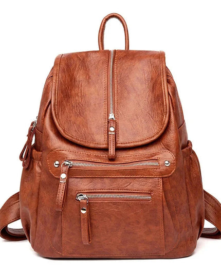 Vintage Lederrucksack für Damen – Dein stilvoller Begleiter