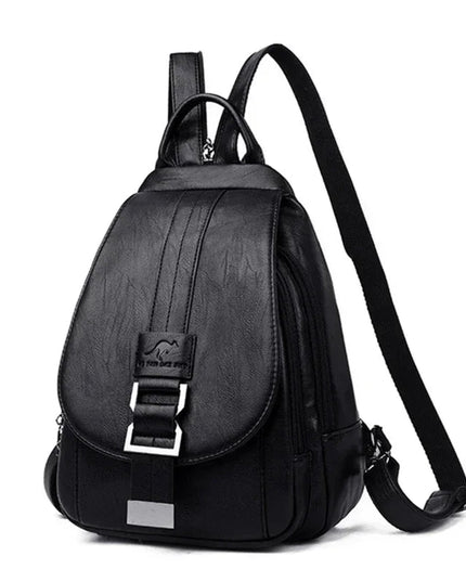 Vintage Leder Rucksack für Damen & Teenager – Multifunktional & Stylisch
