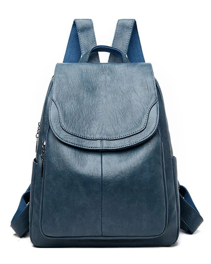Lederrucksack Damen Vintage Stil – Geräumig für Alltag & Reise