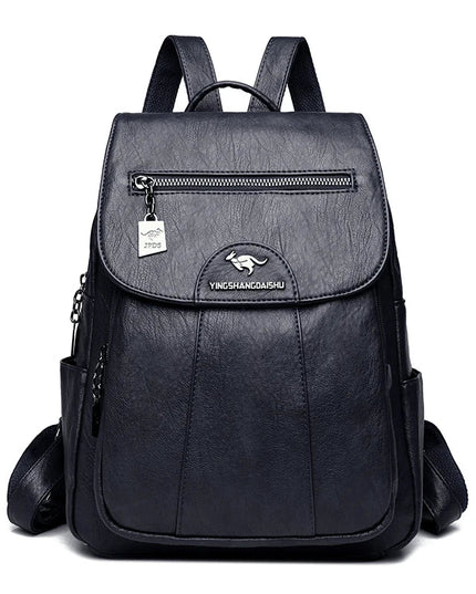 Weicher Damen Lederrucksack im Vintage-Stil – 5 Farben für Alltag & Reise