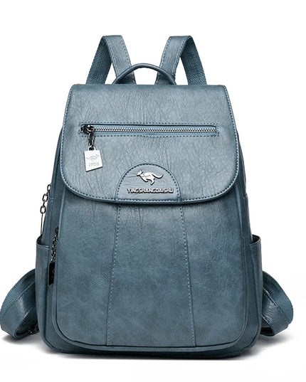 Vintage Lederrucksack Damen – Weich & Vielseitig für Alltag & Reise