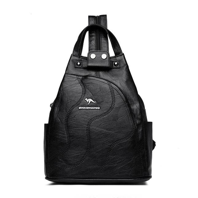 Lederrucksack für Damen – Dein Begleiter für Reise & Schule